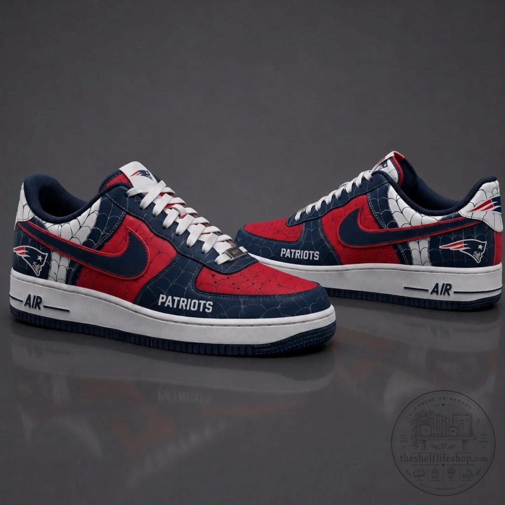 NEW ENGLAND PATRIOTS x SPIDER AF1 SHOES - MGA04 NEW ENGLAND PATRIOTS x SPIDER AF1 SHOES - MGA04