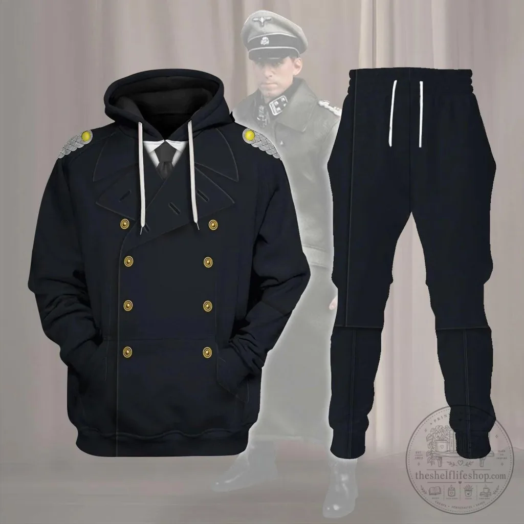 German Kriegsmarine Officer Costume Uniform Hoodie and Pants Set German Kriegsmarine Officer Costume Uniform Hoodie and Pants Set
