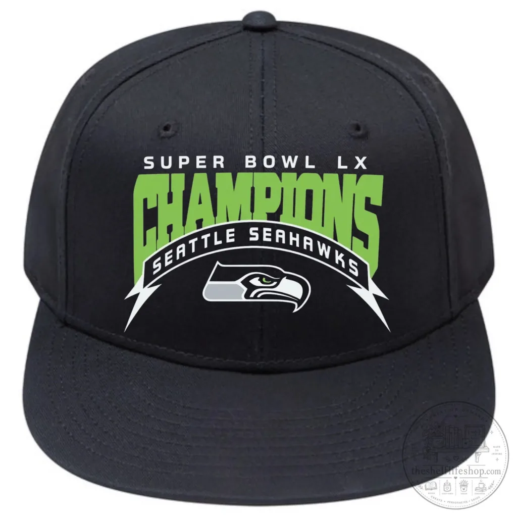Snapback Hat for Seattle Seahawks Super Bowl LX Champions Snapback Hat for Seattle Seahawks Super Bowl LX Champions