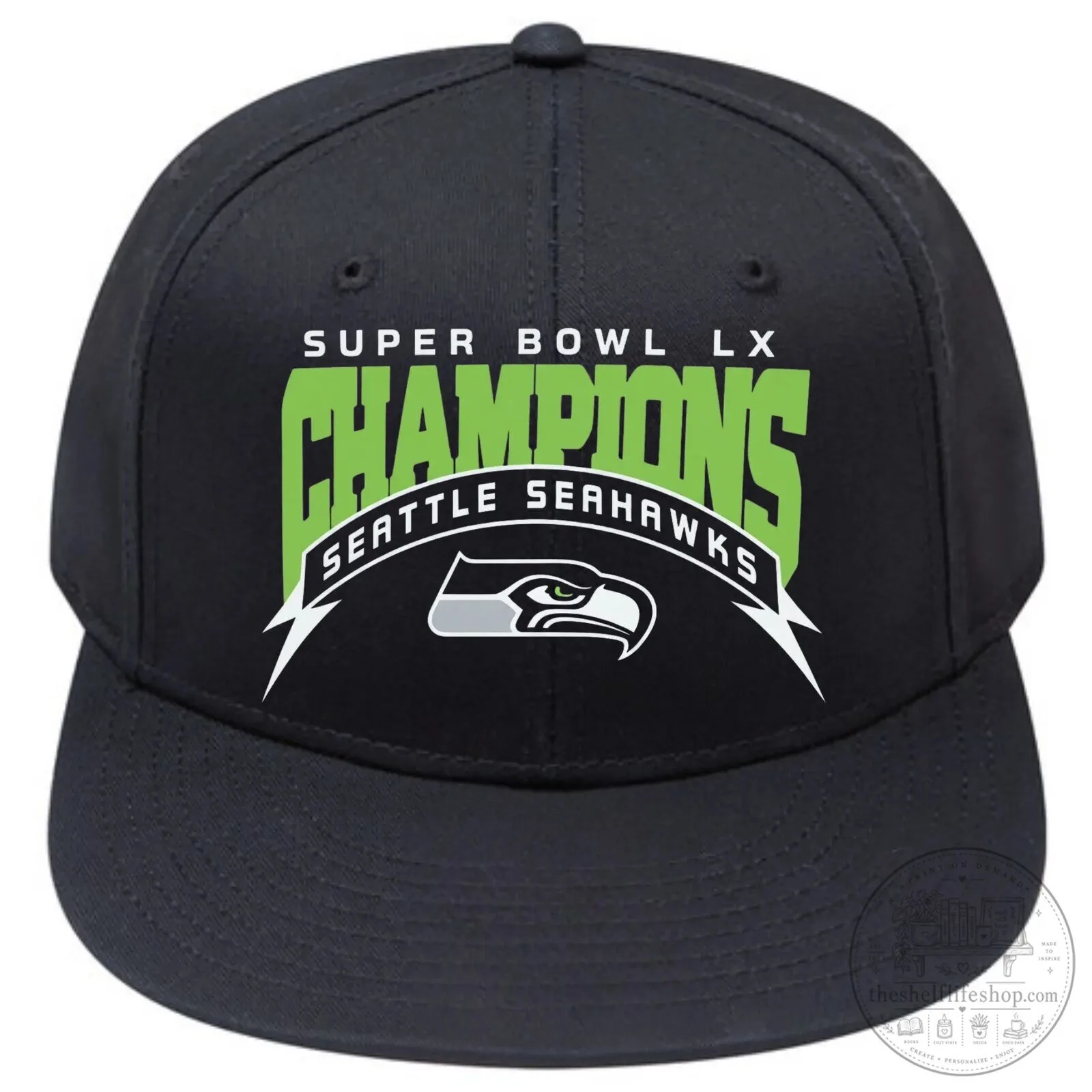 Snapback Hat for Seattle Seahawks Super Bowl LX Champions 1 Snapback Hat for Seattle Seahawks Super Bowl LX Champions
