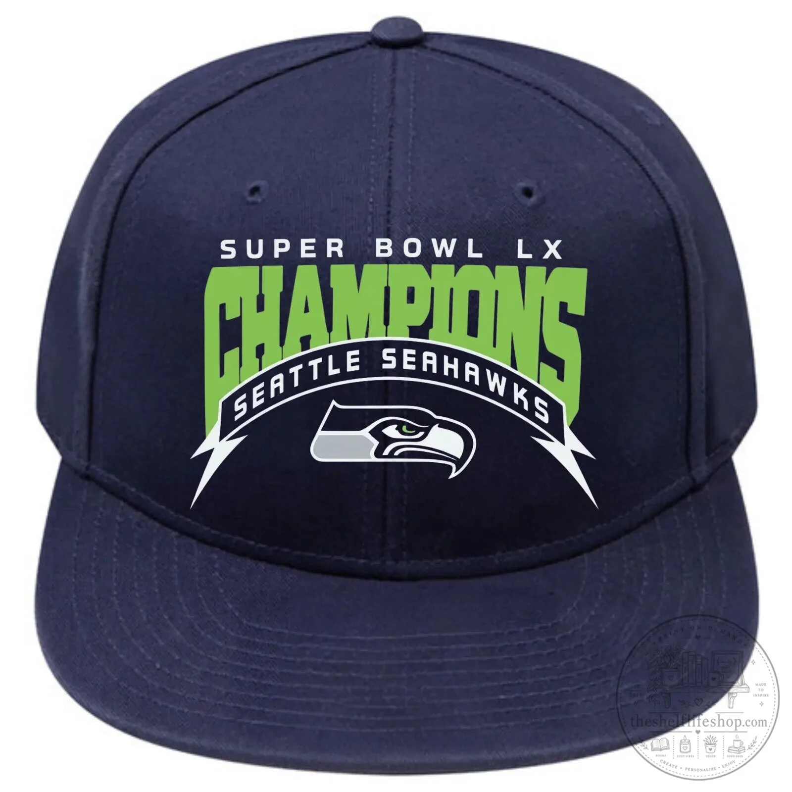 Snapback Hat for Seattle Seahawks Super Bowl LX Champions 10 Snapback Hat for Seattle Seahawks Super Bowl LX Champions