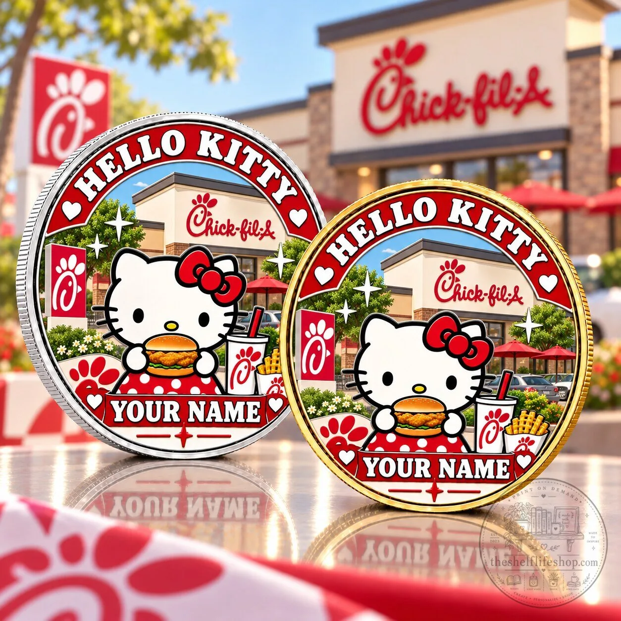 Hello Kitty Chick-fil-A Commemorative Collectible Coin