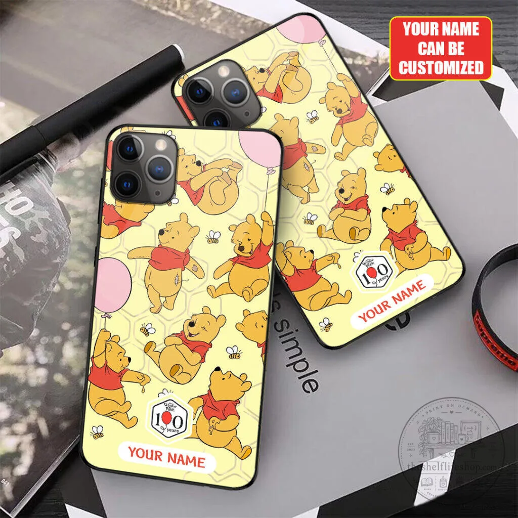 Personalized Winnie the Pooh 100 Years Anniversary Phone Case