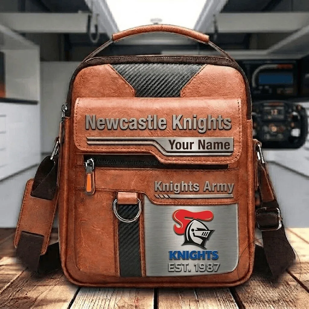 Newcastle Knights Rugby League Football Club Personalized Crossbody Bag