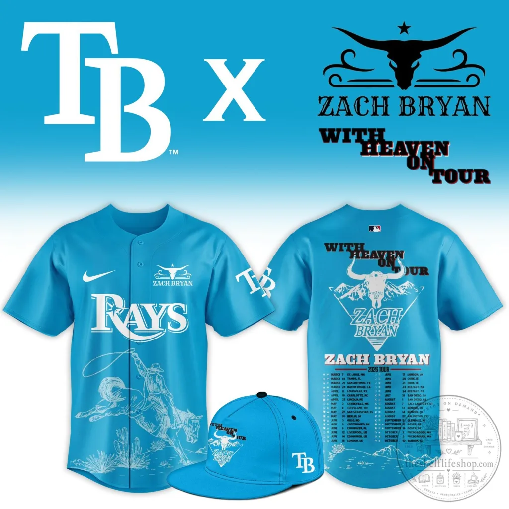 .TB x Zach Bryan With Heaven On Tour Limited Jersey .TB x Zach Bryan With Heaven On Tour Limited Jersey