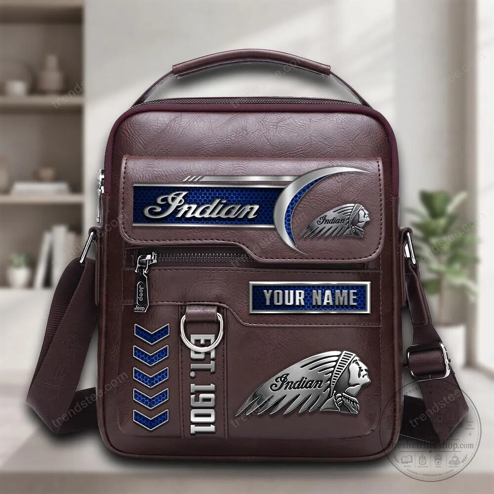 Indian Motorcycle Personalized Est 1901 Shoulder Bag