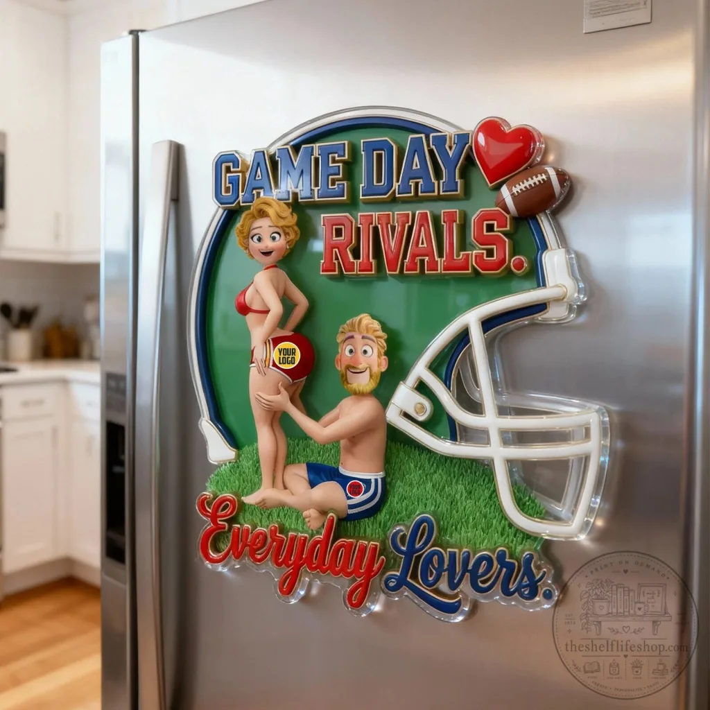 Game Day Rivals Everyday Lovers Football Helmet Refrigerator Magnet Game Day Rivals Everyday Lovers Football Helmet Refrigerator Magnet