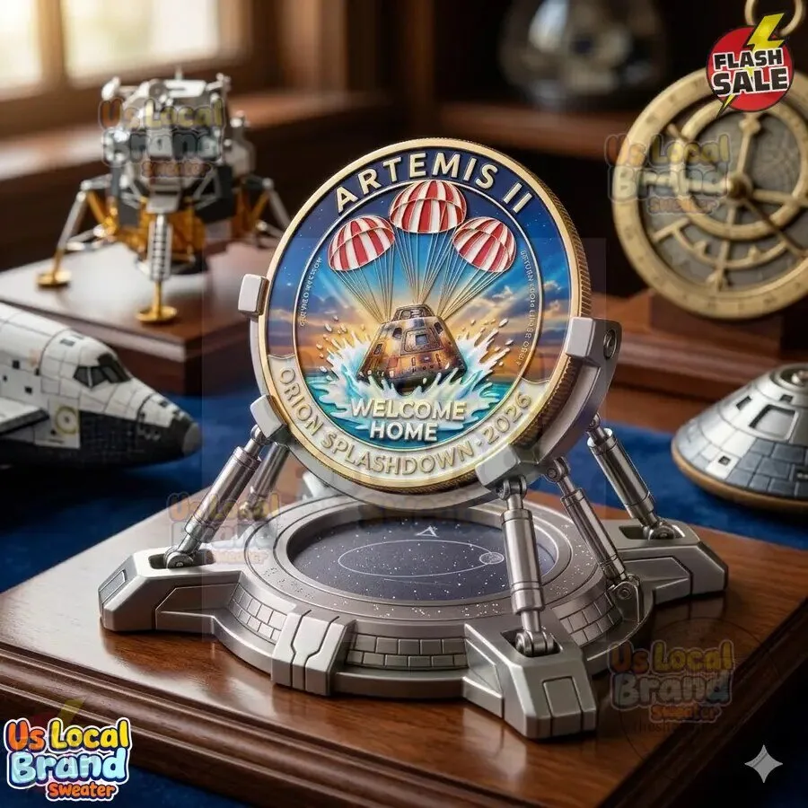Artemis II Orion Splashdown 2026 Welcome Home Commemorative Coin 71 Artemis II Orion Splashdown 2026 Welcome Home Commemorative Coin