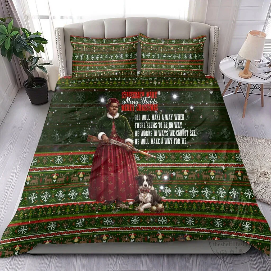 Stagecoach Mary Fields Christmas Holiday Bedding Set 12 Stagecoach Mary Fields Christmas Holiday Bedding Set
