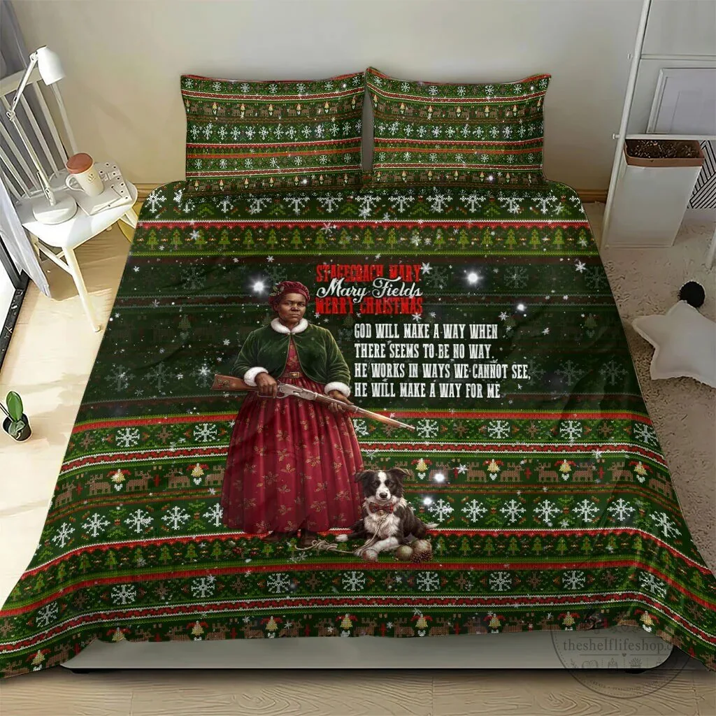 Stagecoach Mary Fields Christmas Holiday Bedding Set 14 Stagecoach Mary Fields Christmas Holiday Bedding Set