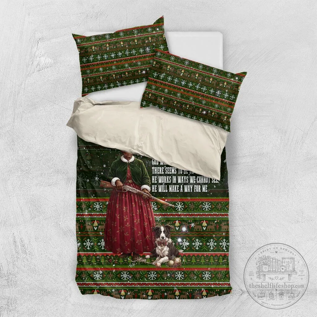Stagecoach Mary Fields Christmas Holiday Bedding Set 15 Stagecoach Mary Fields Christmas Holiday Bedding Set