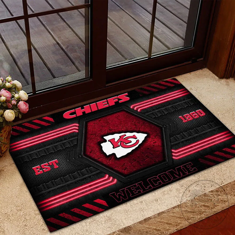 Kansas City Chiefs Established 1960 Welcome Doormat