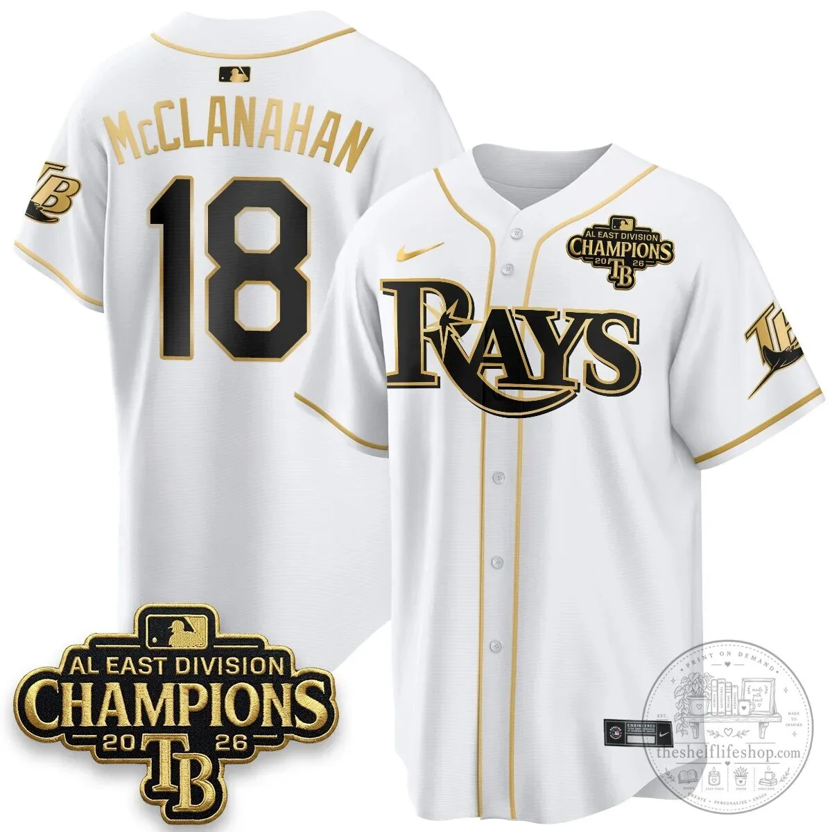 Yandy Diaz Baseball Jersey - 2026 AL East Division Champions, Tampa Bay Rays 62 Yandy Diaz Baseball Jersey - 2026 AL East Division Champions, Tampa Bay Rays