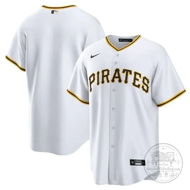 Pittsburgh Pirates White Official Major League Baseball Replica Baseball Jersey