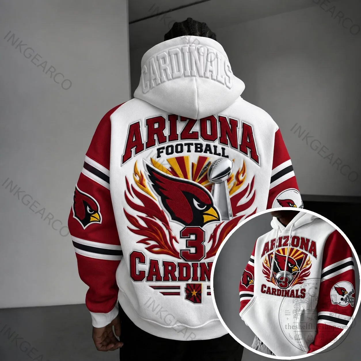 Hoodie for Super Bowl Champion Arizona Cardinals Football Team