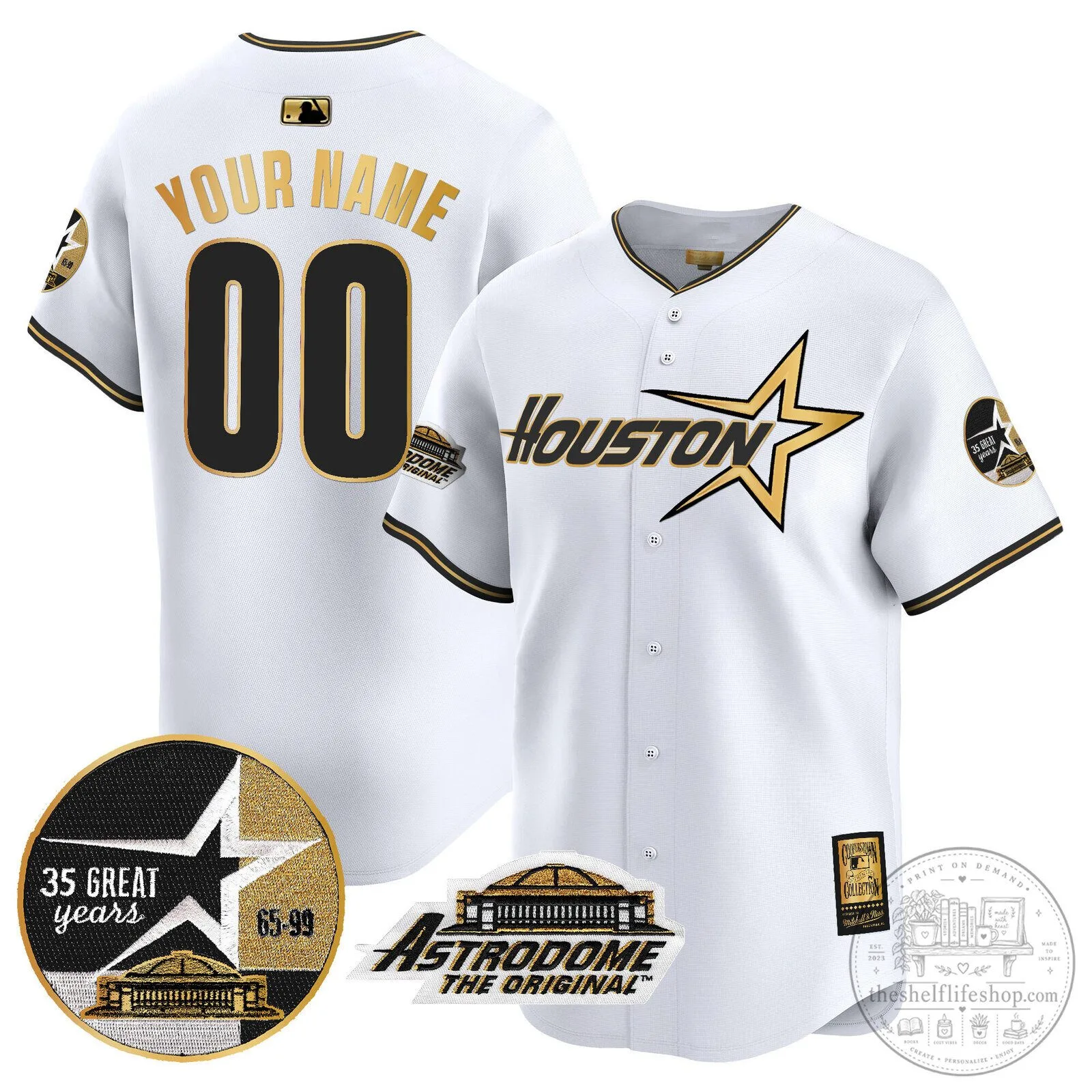 Houston Astros 1999 Throwback Astrodome Black Gold Baseball Jersey 12 Houston Astros 1999 Throwback Astrodome Black Gold Baseball Jersey