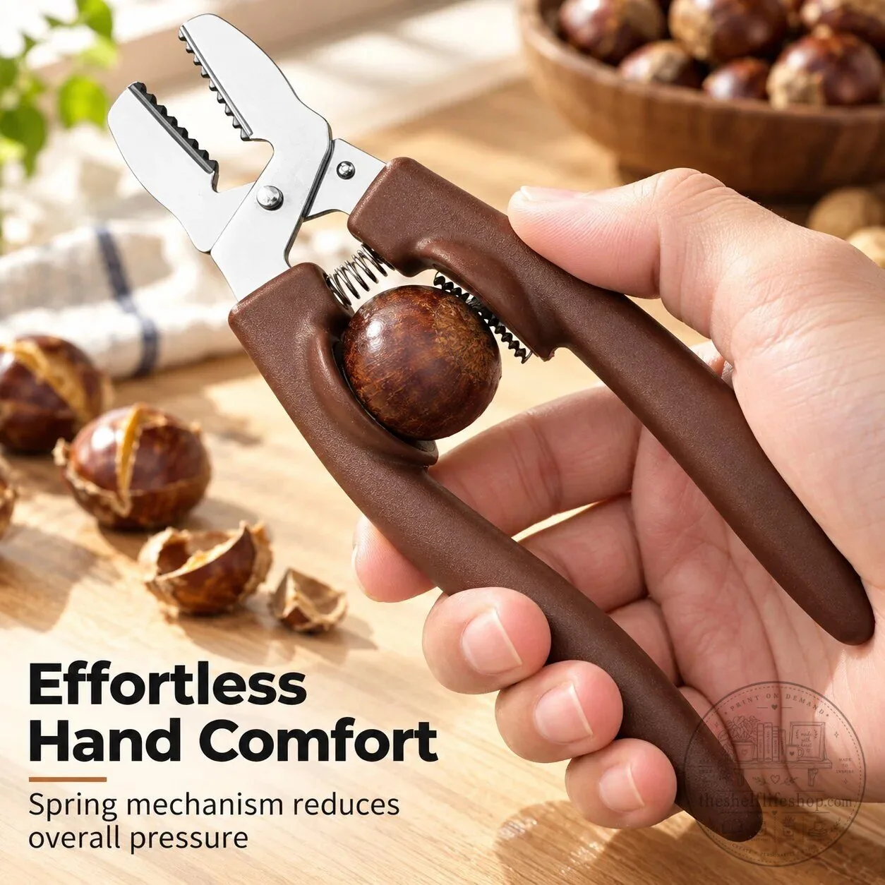 Stainless Steel Chestnut Opener Nut Cracker Walnut Sheller Kitchen Tool 2 Stainless Steel Chestnut Opener Nut Cracker Walnut Sheller Kitchen Tool