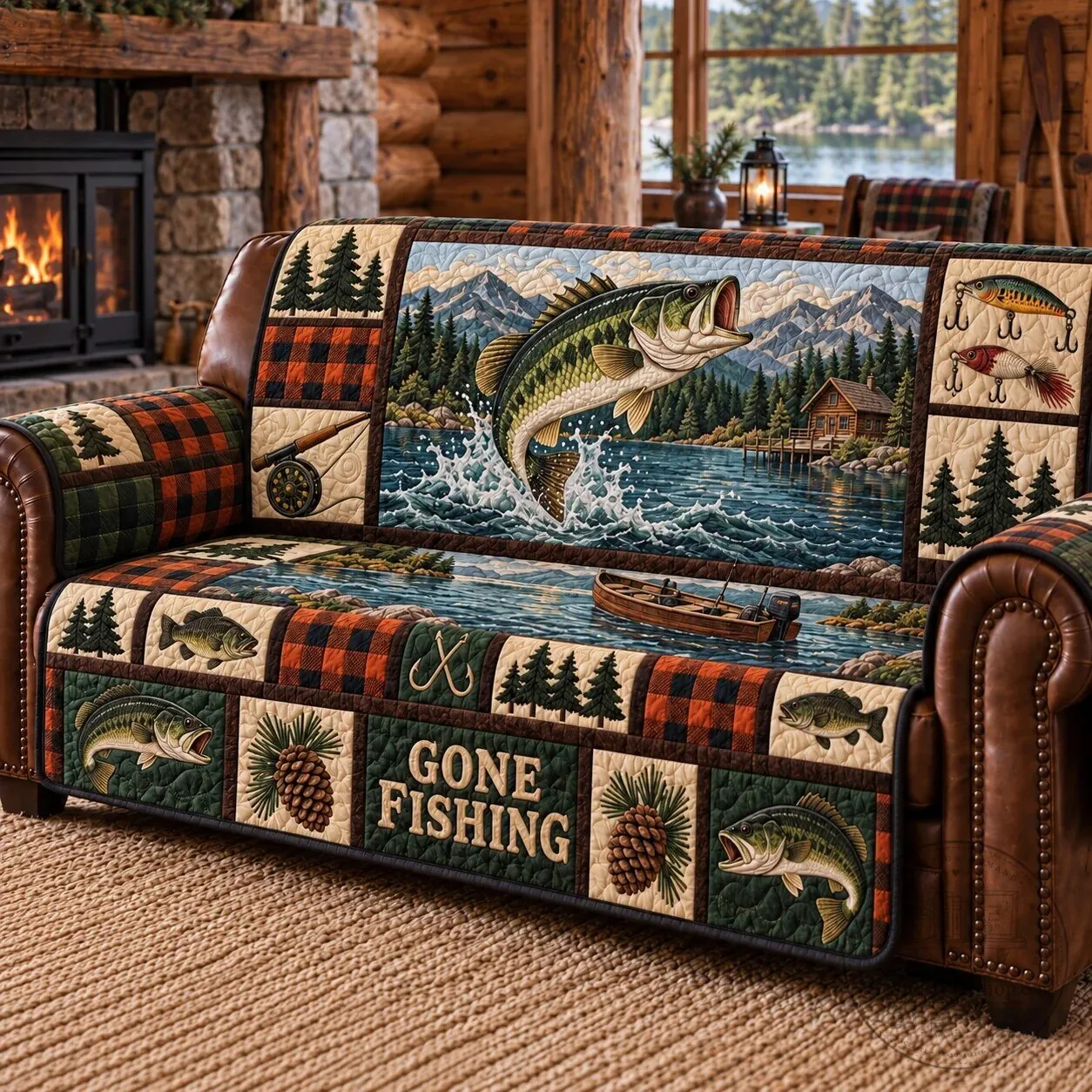 Stainless Steel Chestnut Opener Nut Cracker Walnut Sheller Kitchen Tool 5 Gone Fishing Patchwork Bass Fish Sofa Cover