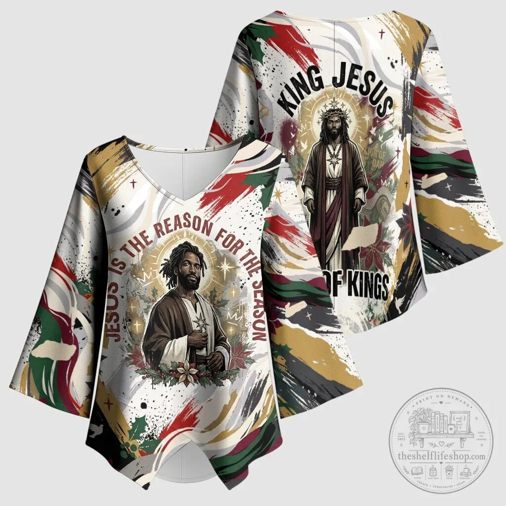 Jesus Is The Reason For The Season Christmas Religious Christian Blouse 11 Jesus Is The Reason For The Season Christmas Religious Christian Blouse