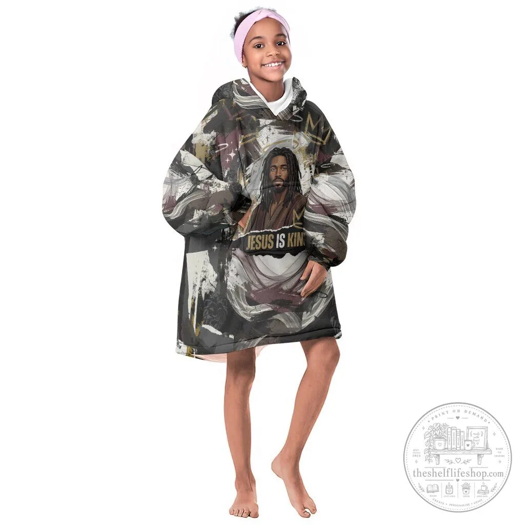 Jesus Is King Lion Of Judah Christian Faith Wearable Blanket Hoodie 11 Jesus Is King Lion Of Judah Christian Faith Wearable Blanket Hoodie