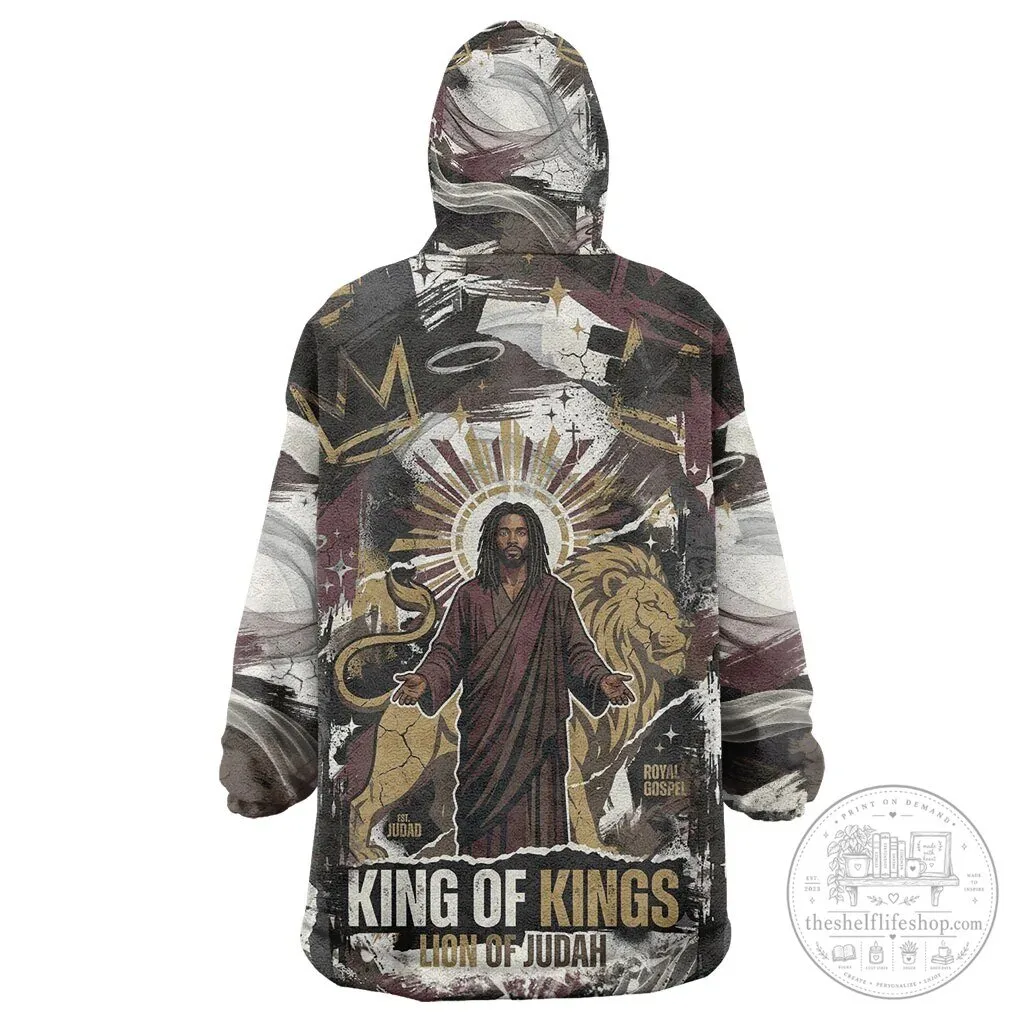 Jesus Is King Lion Of Judah Christian Faith Wearable Blanket Hoodie 13 Jesus Is King Lion Of Judah Christian Faith Wearable Blanket Hoodie