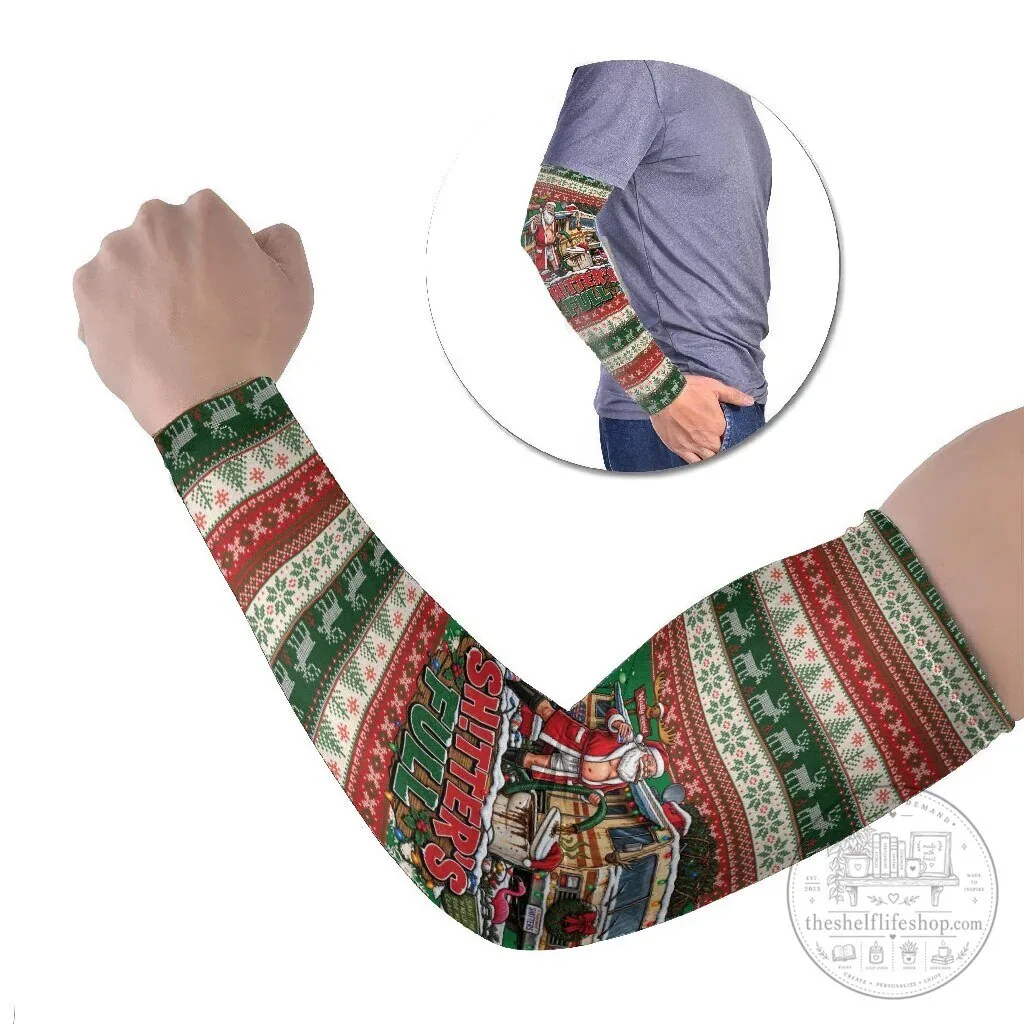 Christmas Vacation Shitter's Full Ugly Sweater Arm Sleeves