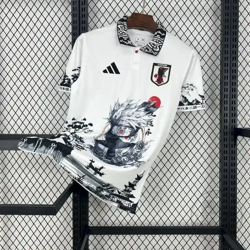 Japan National Football Team Kakashi Hatake Anime Soccer Jersey 3 Japan National Football Team Kakashi Hatake Anime Soccer Jersey