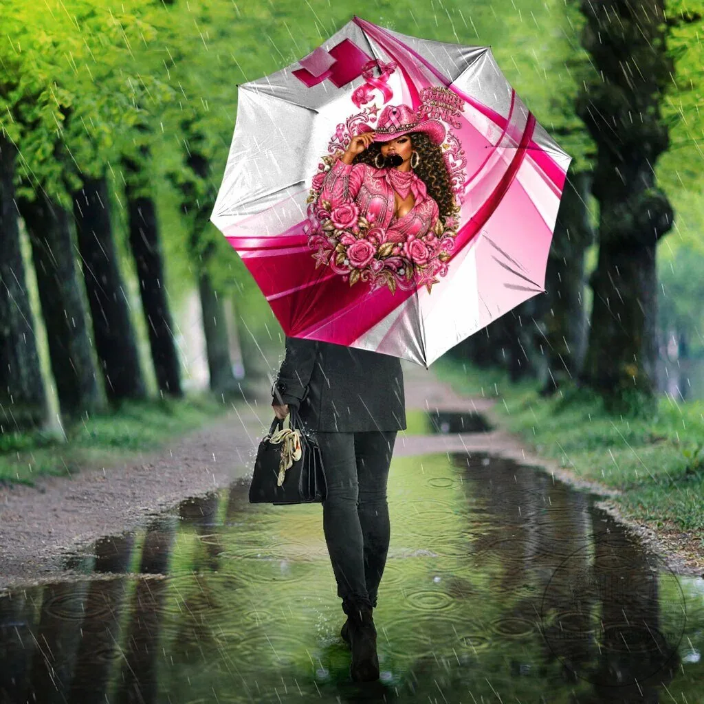 Western Wear Cowgirl Breast Cancer Awareness Pink Ribbon Umbrella 10 Western Wear Cowgirl Breast Cancer Awareness Pink Ribbon Umbrella