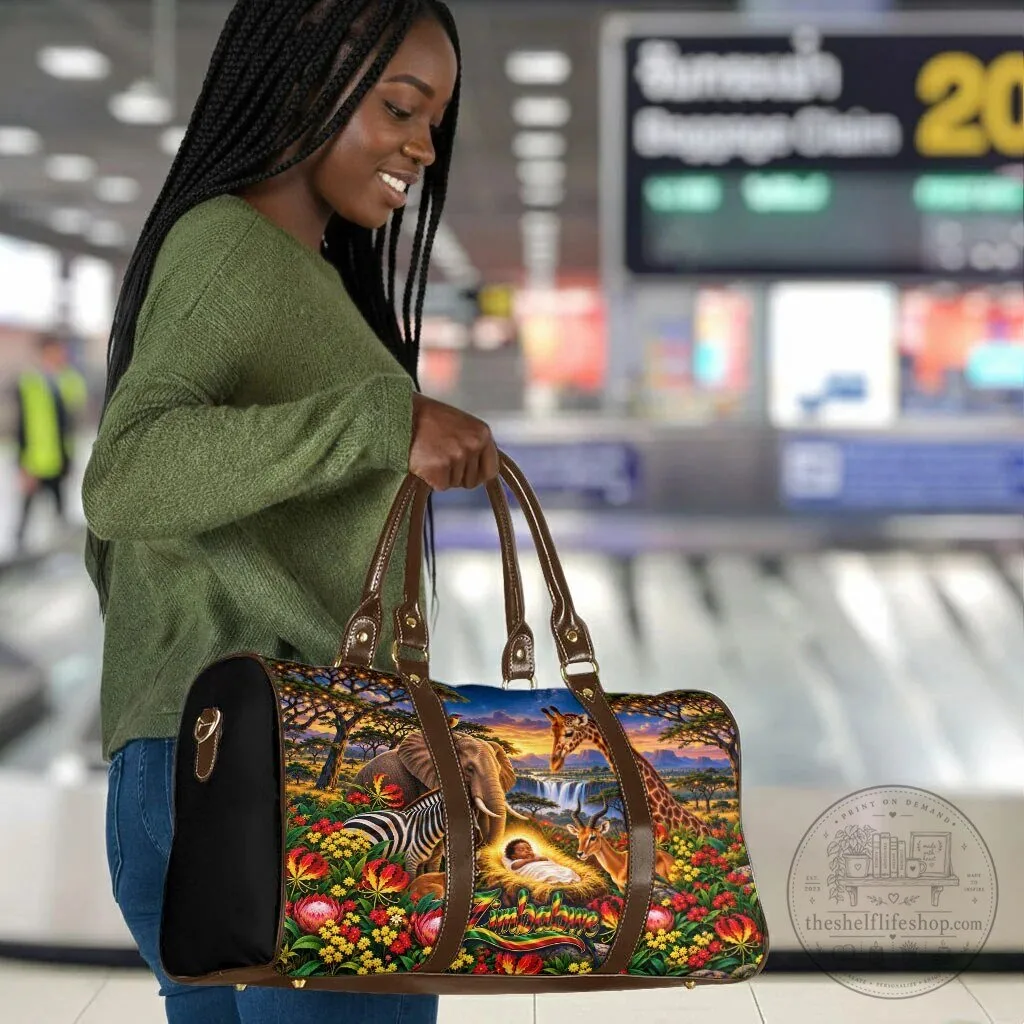 Zimbabwe Christmas Holy Family African Safari Wildlife Travel Bag 13 Zimbabwe Christmas Holy Family African Safari Wildlife Travel Bag