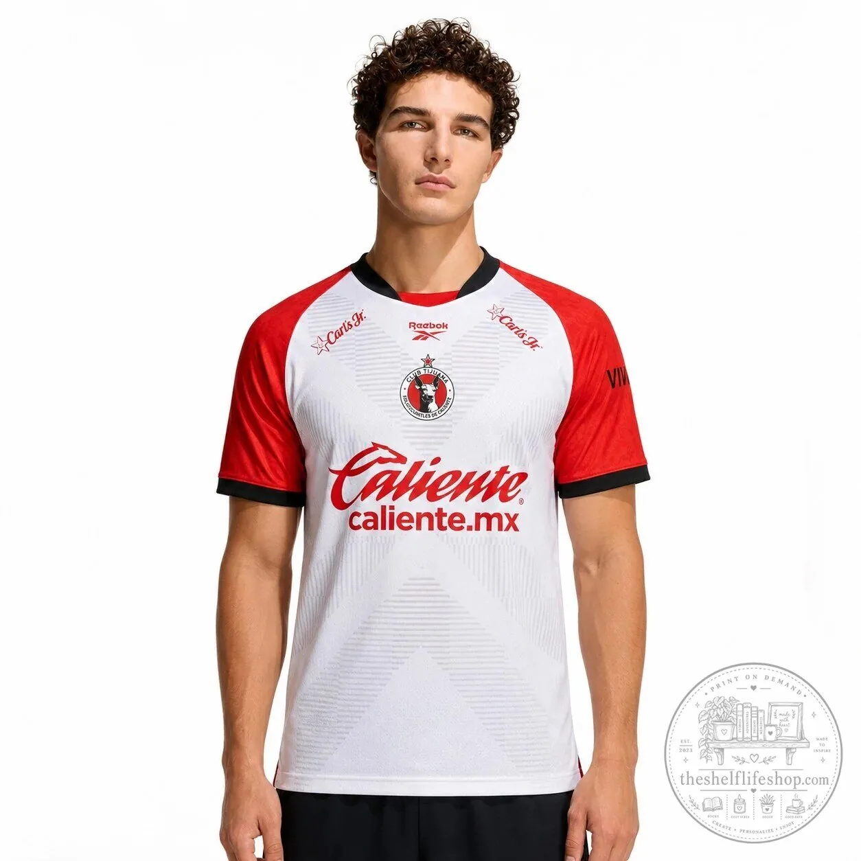 Away Jersey for Club Tijuana Xoloitzcuintles de Caliente Soccer Team