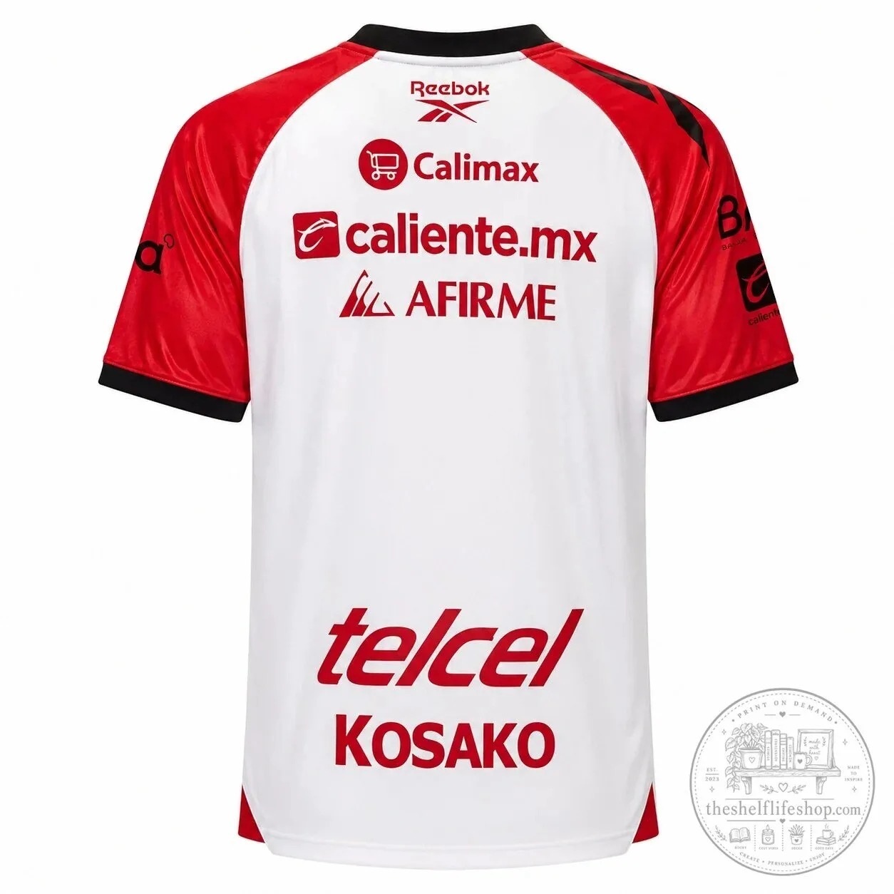Away Jersey for Club Tijuana Xoloitzcuintles de Caliente Soccer Team 9 Away Jersey for Club Tijuana Xoloitzcuintles de Caliente Soccer Team