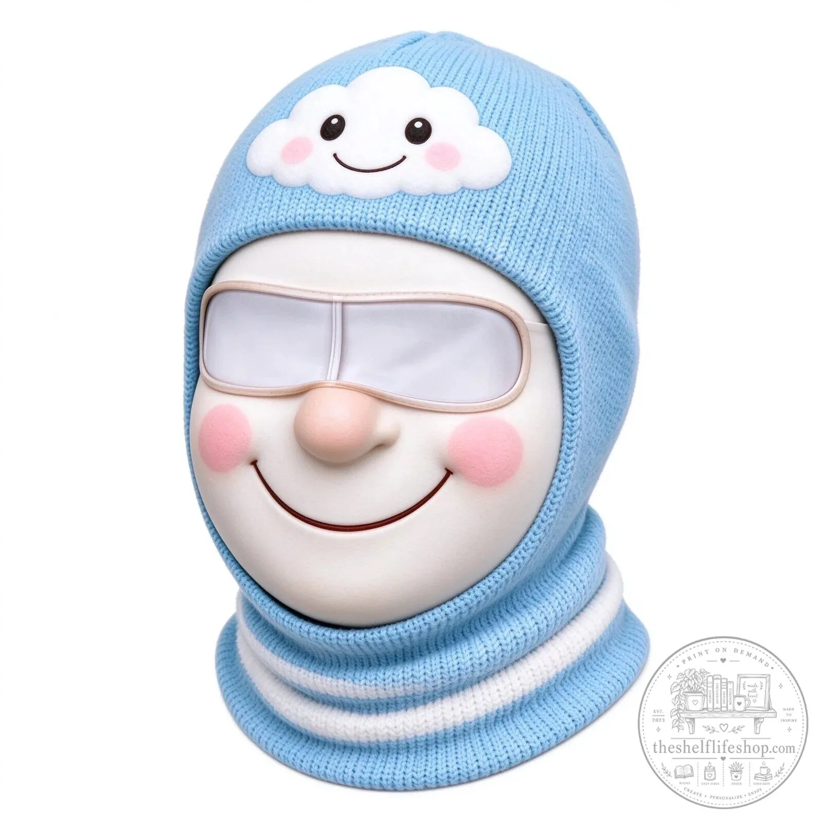 Festive Santa Claus Face Ski Mask Balaclava for Christmas Winter Sports 140 Festive Santa Claus Face Ski Mask Balaclava for Christmas Winter Sports