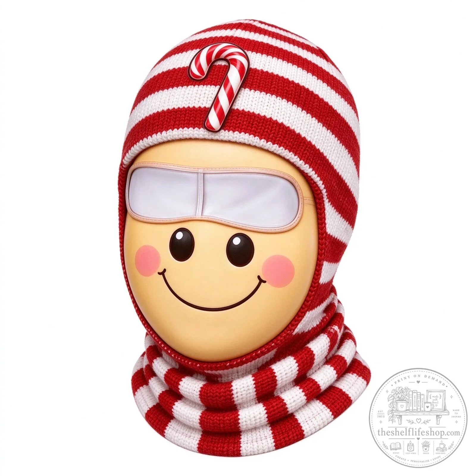 Festive Santa Claus Face Ski Mask Balaclava for Christmas Winter Sports 145 Festive Santa Claus Face Ski Mask Balaclava for Christmas Winter Sports