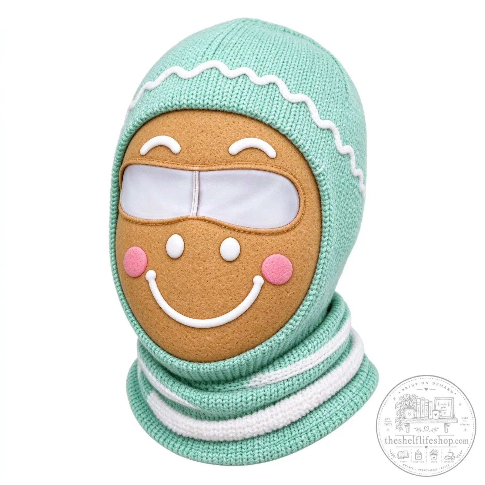 Festive Santa Claus Face Ski Mask Balaclava for Christmas Winter Sports 151 Festive Santa Claus Face Ski Mask Balaclava for Christmas Winter Sports