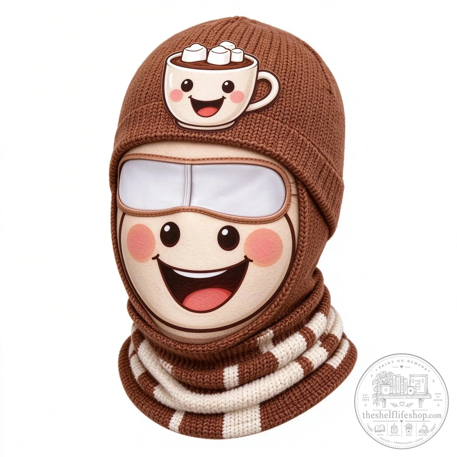 Festive Santa Claus Face Ski Mask Balaclava for Christmas Winter Sports 158 Festive Santa Claus Face Ski Mask Balaclava for Christmas Winter Sports