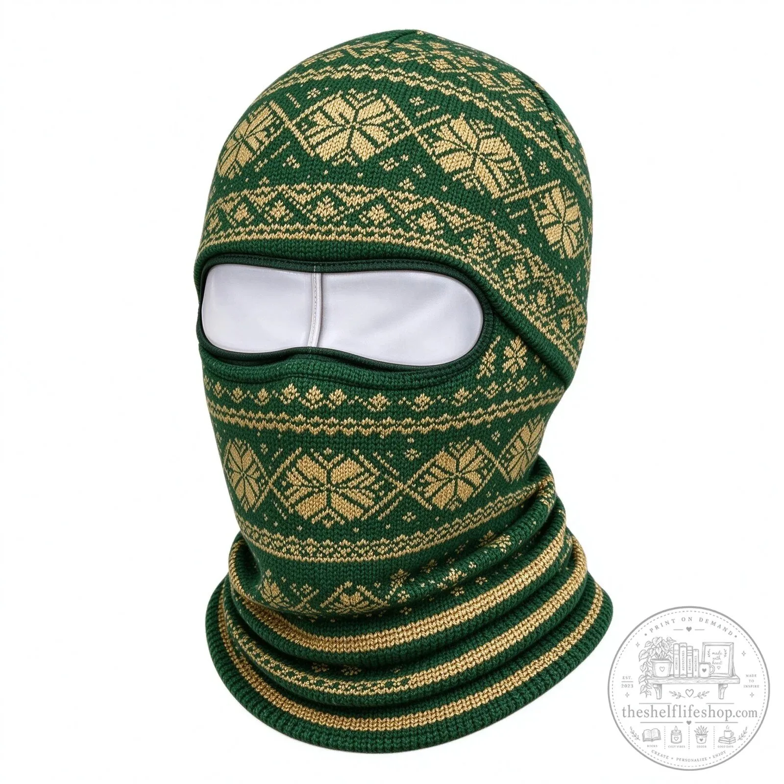 Festive Santa Claus Face Ski Mask Balaclava for Christmas Winter Sports 163 Festive Santa Claus Face Ski Mask Balaclava for Christmas Winter Sports