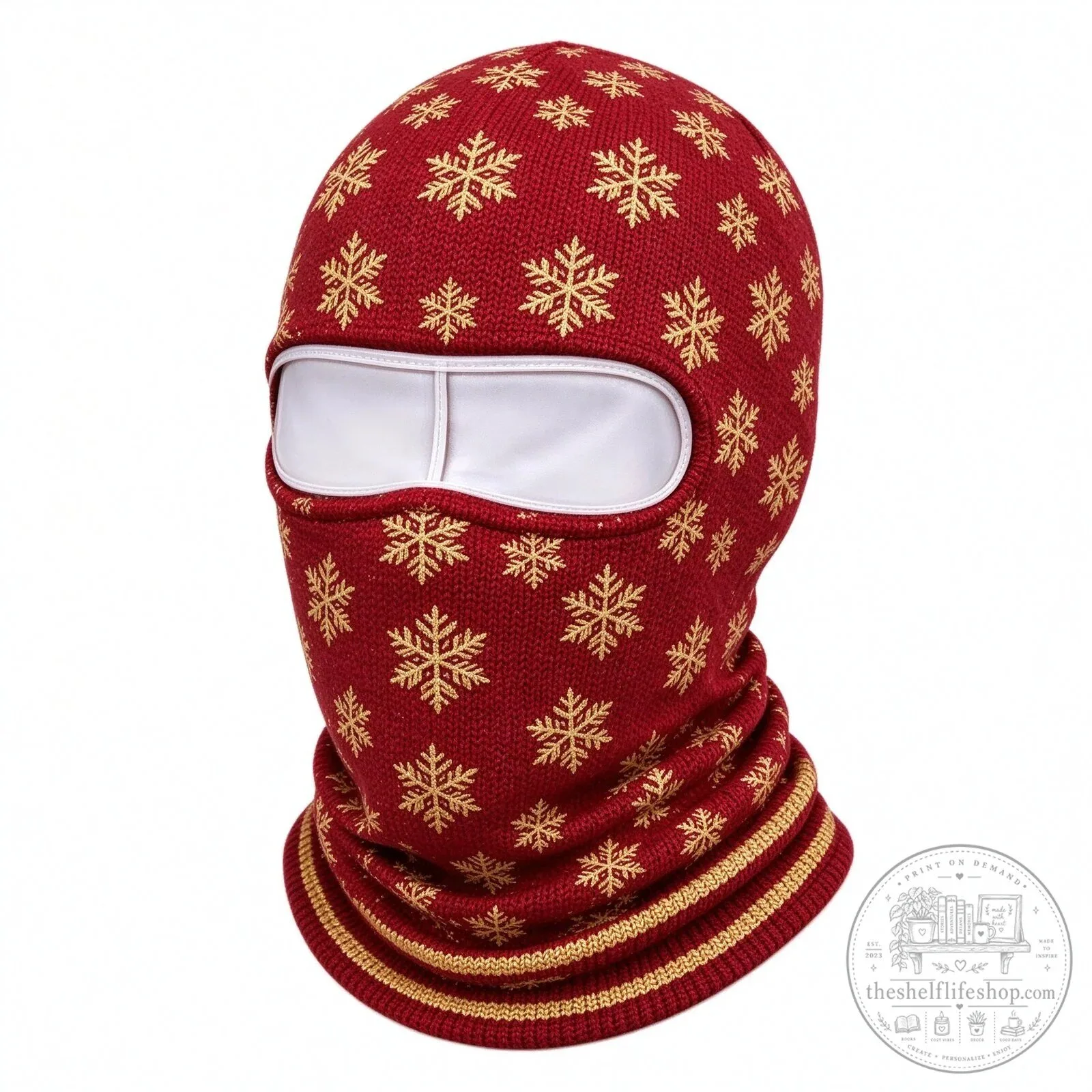 Festive Santa Claus Face Ski Mask Balaclava for Christmas Winter Sports 164 Festive Santa Claus Face Ski Mask Balaclava for Christmas Winter Sports