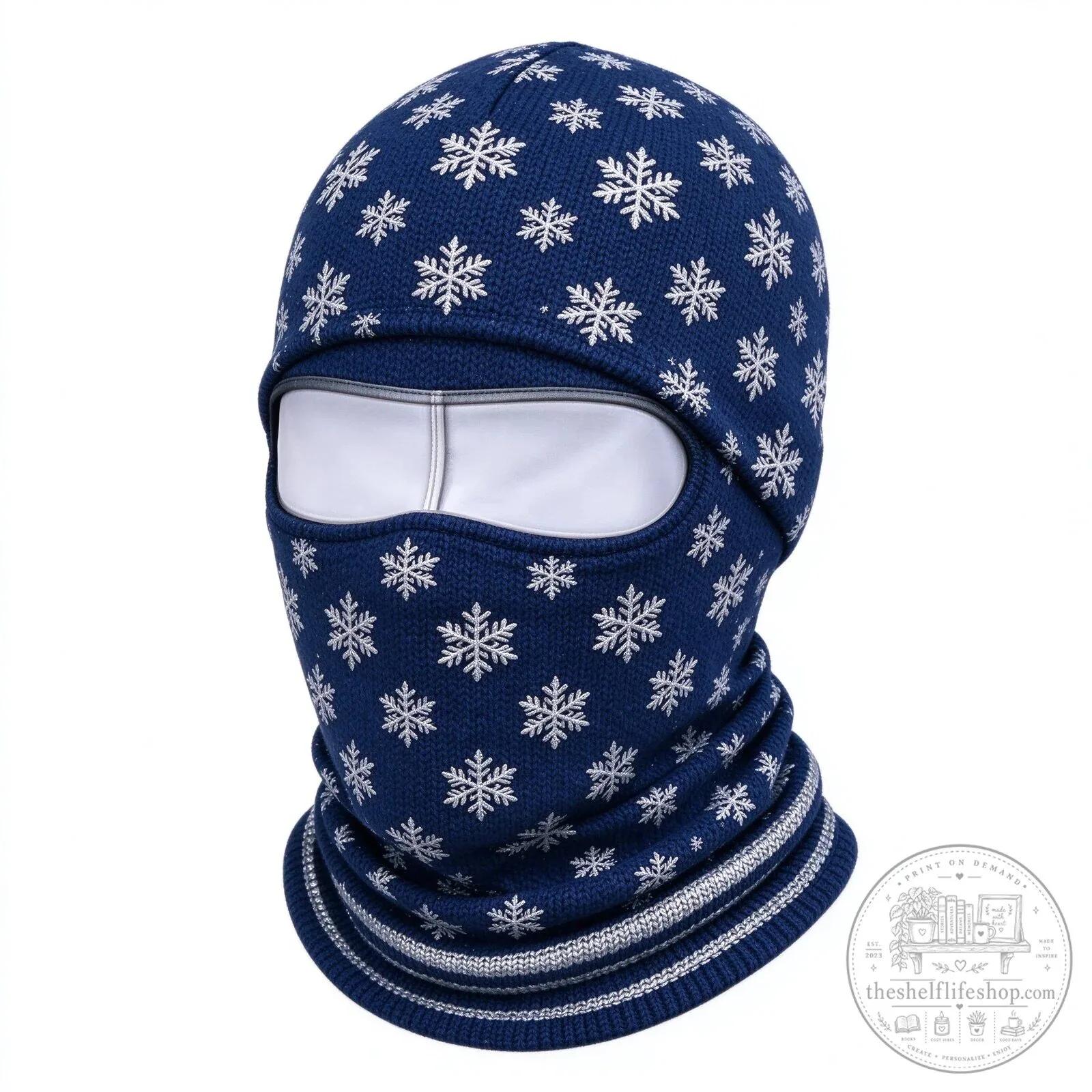 Festive Santa Claus Face Ski Mask Balaclava for Christmas Winter Sports 168 Festive Santa Claus Face Ski Mask Balaclava for Christmas Winter Sports