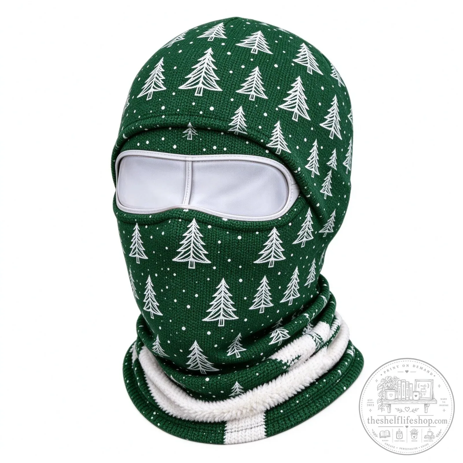 Festive Santa Claus Face Ski Mask Balaclava for Christmas Winter Sports 174 Festive Santa Claus Face Ski Mask Balaclava for Christmas Winter Sports