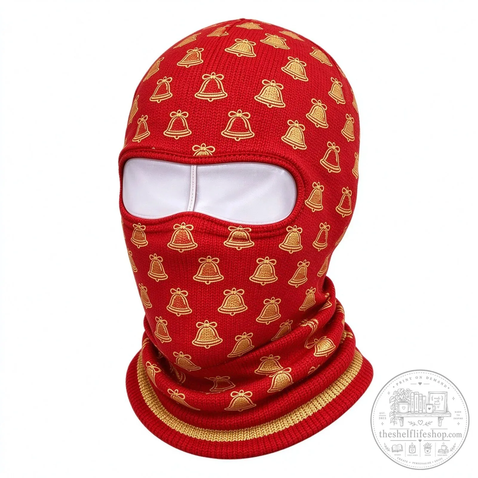 Festive Santa Claus Face Ski Mask Balaclava for Christmas Winter Sports 175 Festive Santa Claus Face Ski Mask Balaclava for Christmas Winter Sports