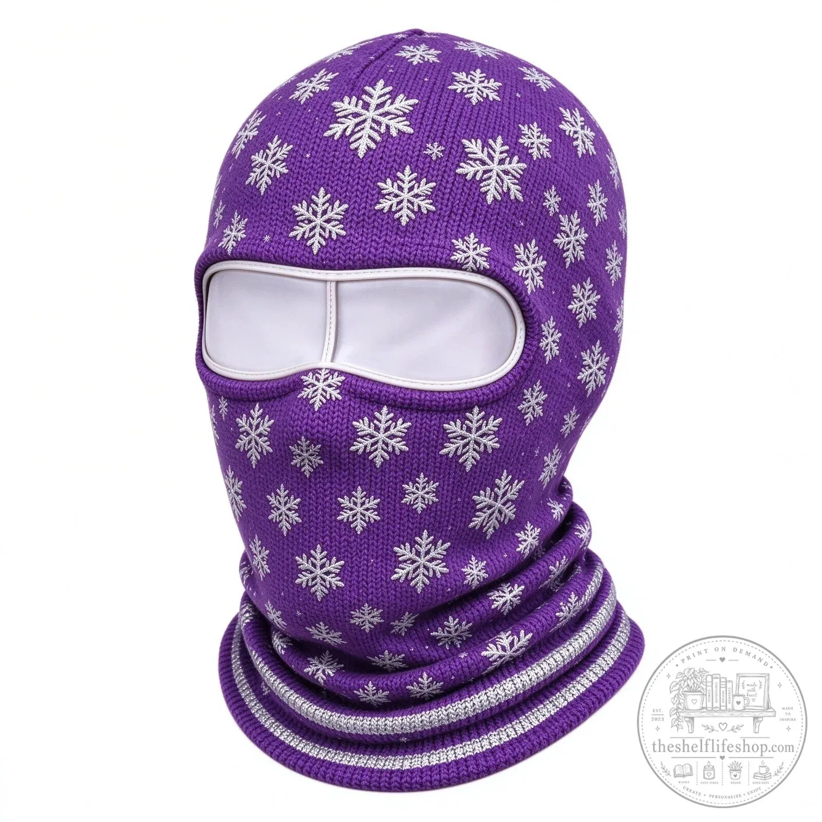 Festive Santa Claus Face Ski Mask Balaclava for Christmas Winter Sports 177 Festive Santa Claus Face Ski Mask Balaclava for Christmas Winter Sports