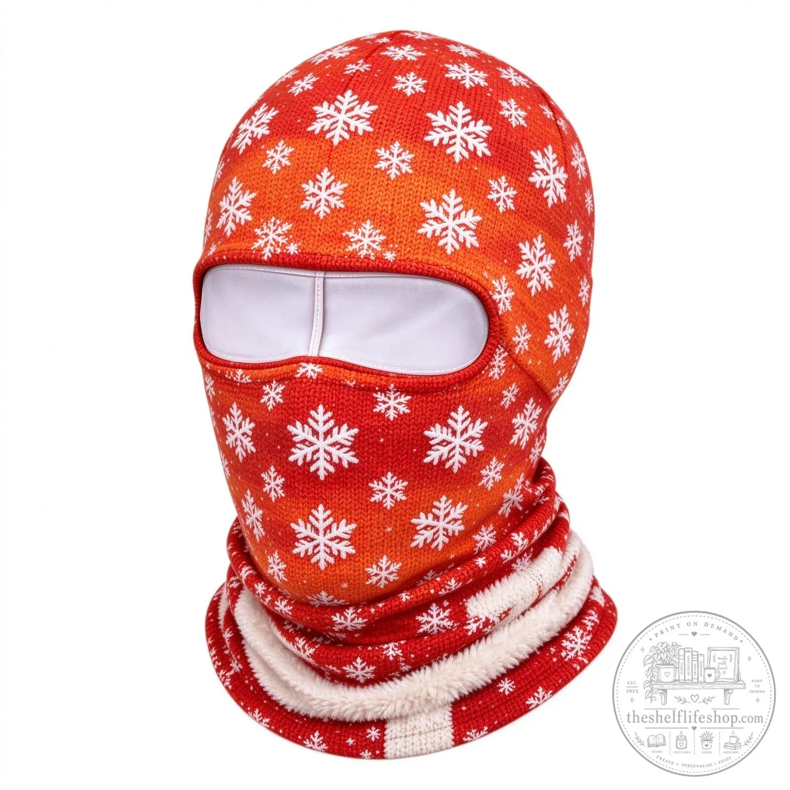 Festive Santa Claus Face Ski Mask Balaclava for Christmas Winter Sports 178 Festive Santa Claus Face Ski Mask Balaclava for Christmas Winter Sports
