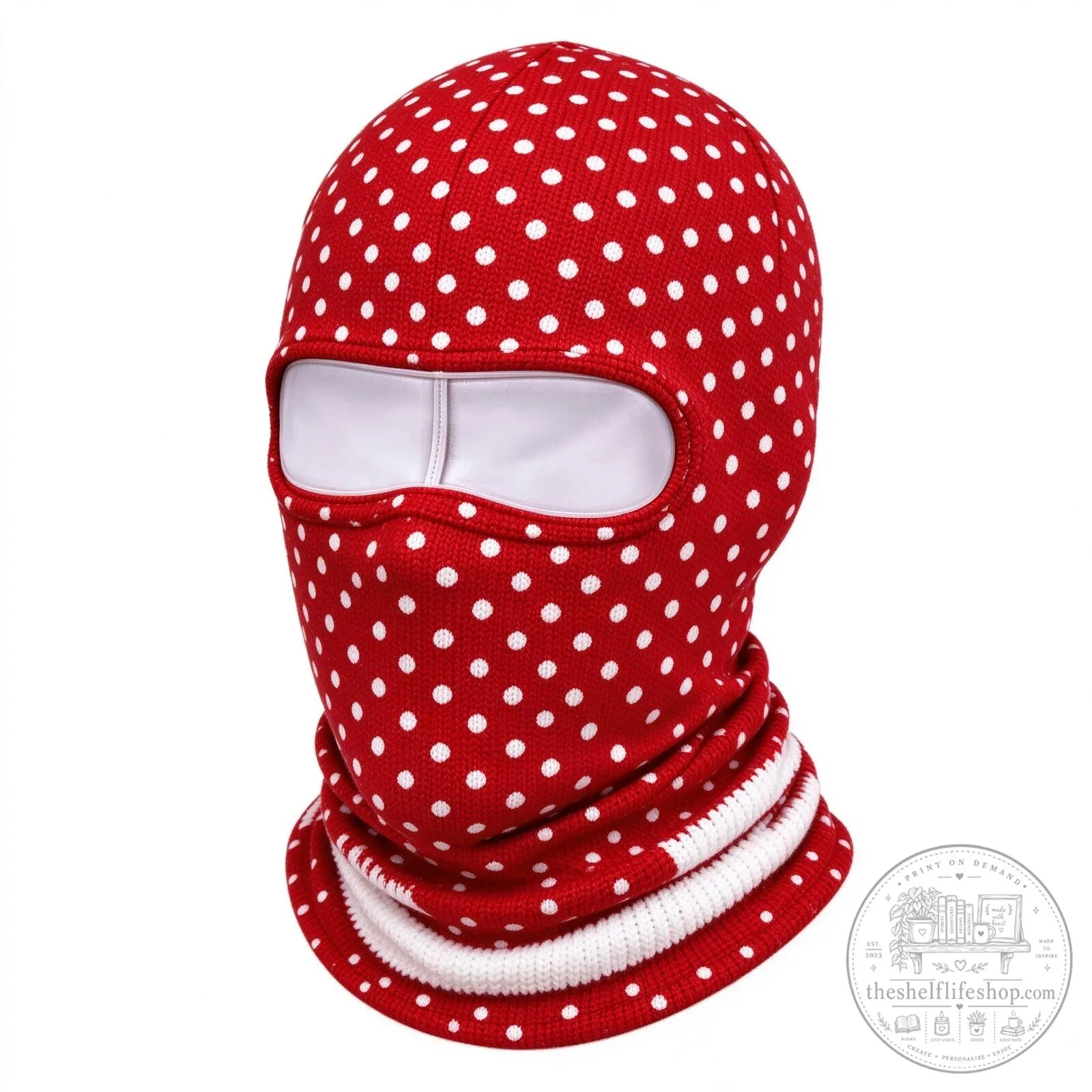 Festive Santa Claus Face Ski Mask Balaclava for Christmas Winter Sports 181 Festive Santa Claus Face Ski Mask Balaclava for Christmas Winter Sports