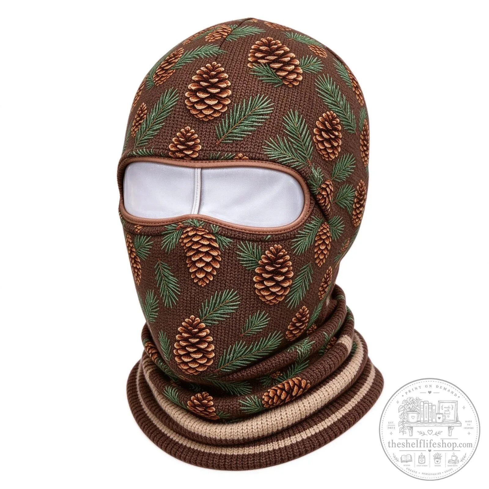 Festive Santa Claus Face Ski Mask Balaclava for Christmas Winter Sports 187 Festive Santa Claus Face Ski Mask Balaclava for Christmas Winter Sports