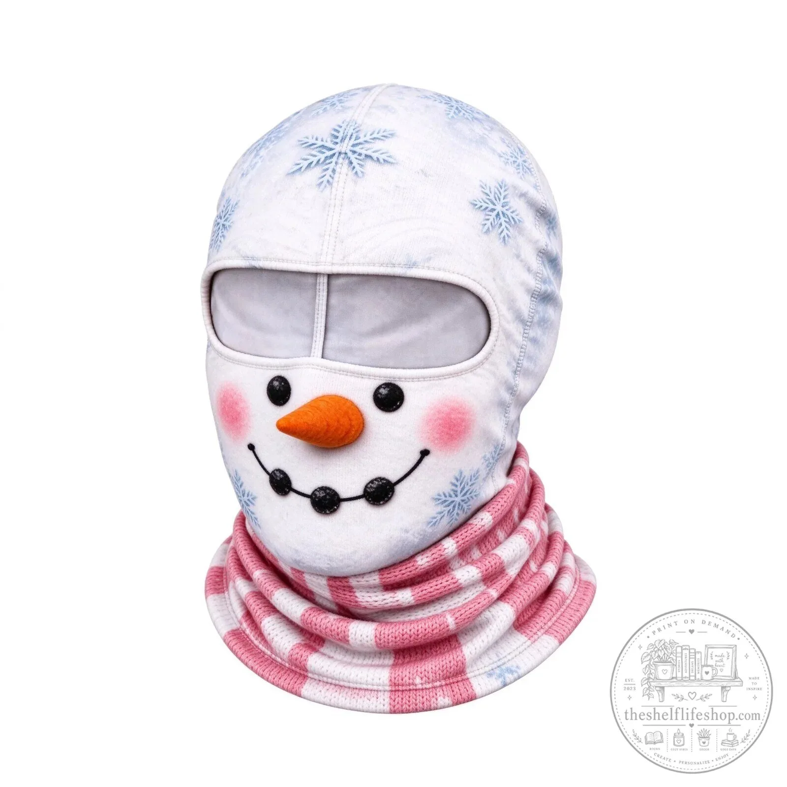 Festive Santa Claus Face Ski Mask Balaclava for Christmas Winter Sports 191 Festive Santa Claus Face Ski Mask Balaclava for Christmas Winter Sports